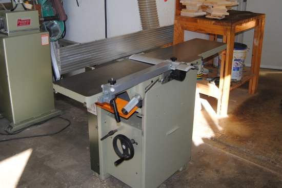 Alternative view of 20”/16" Thicknesser Machine